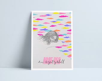 Araf deg mae mynd ymhell print by Niki Pilkington / Go slowly, go far Welsh quote dywediad Cymraeg