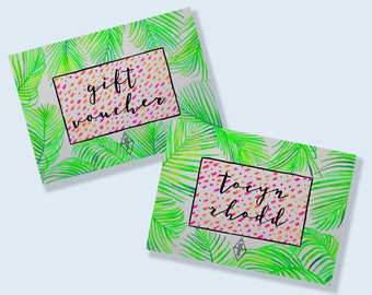 DIGITAL GIFT VOUCHER by Niki Pilkington / Tocyn Rhodd Welsh and English