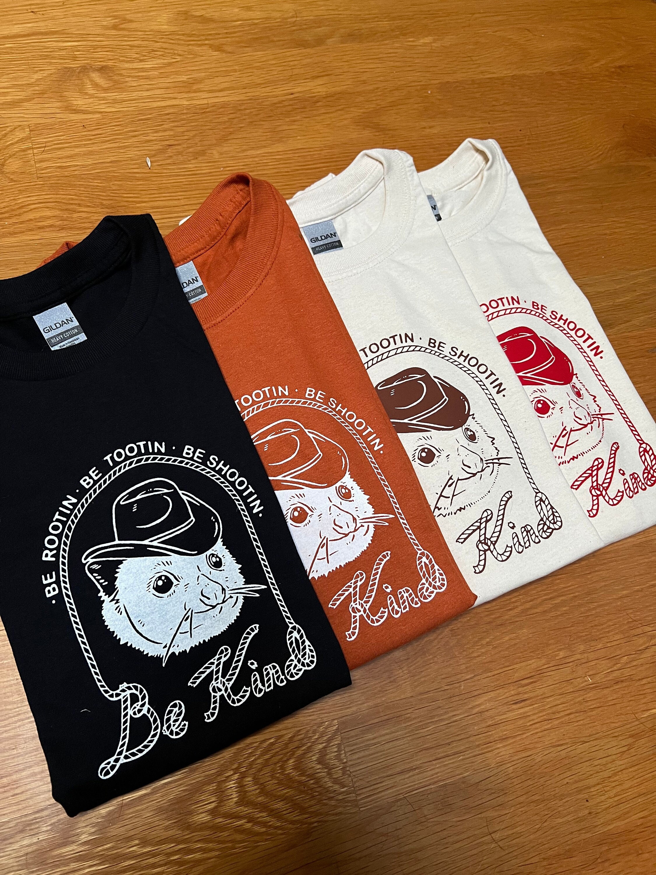 Opossum Cowboy Handprinted Shirt 100 
