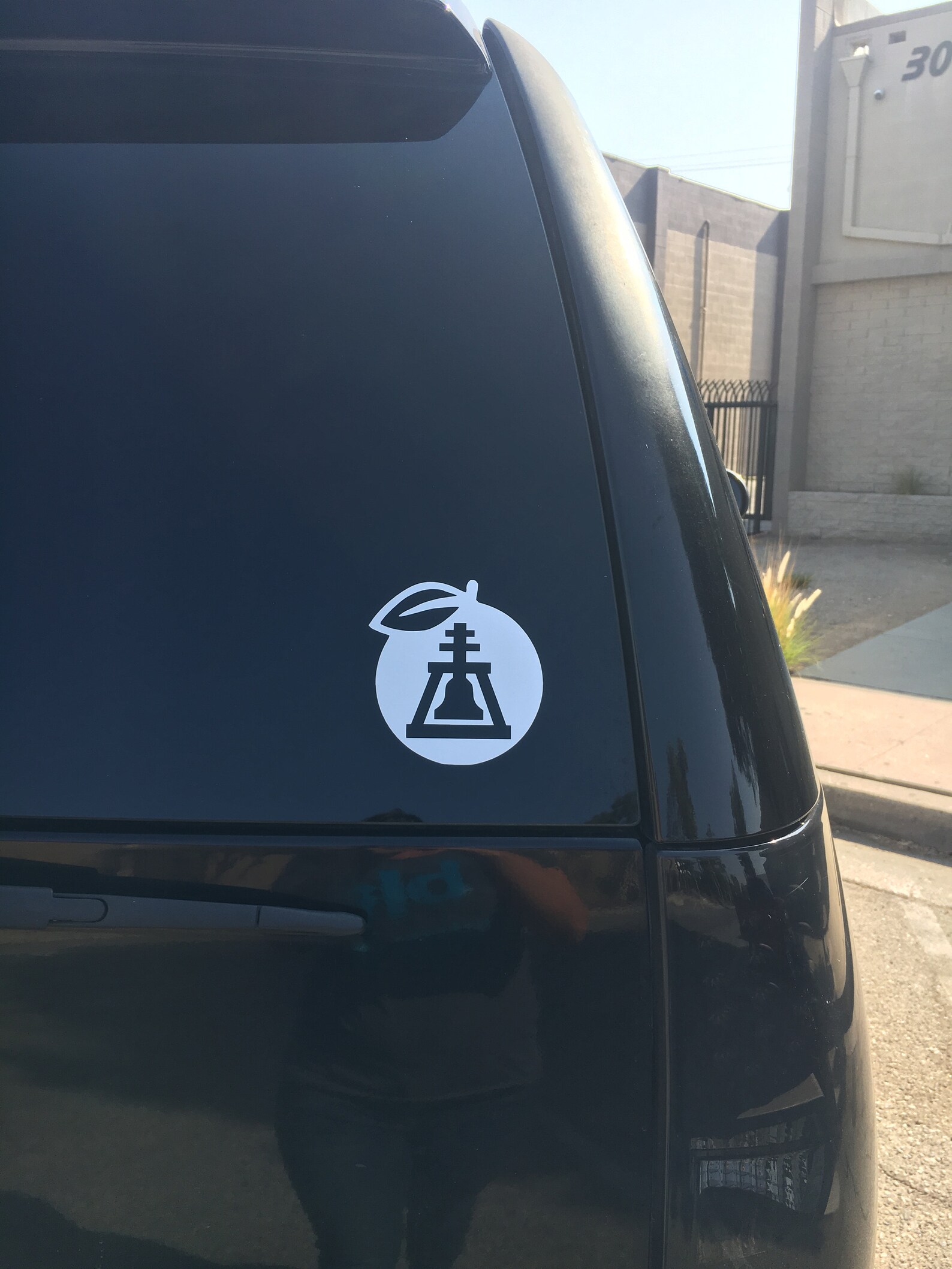 Riverside Orange Raincross Decal - Etsy
