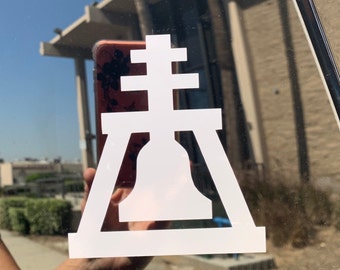 Riverside Raincross Decal