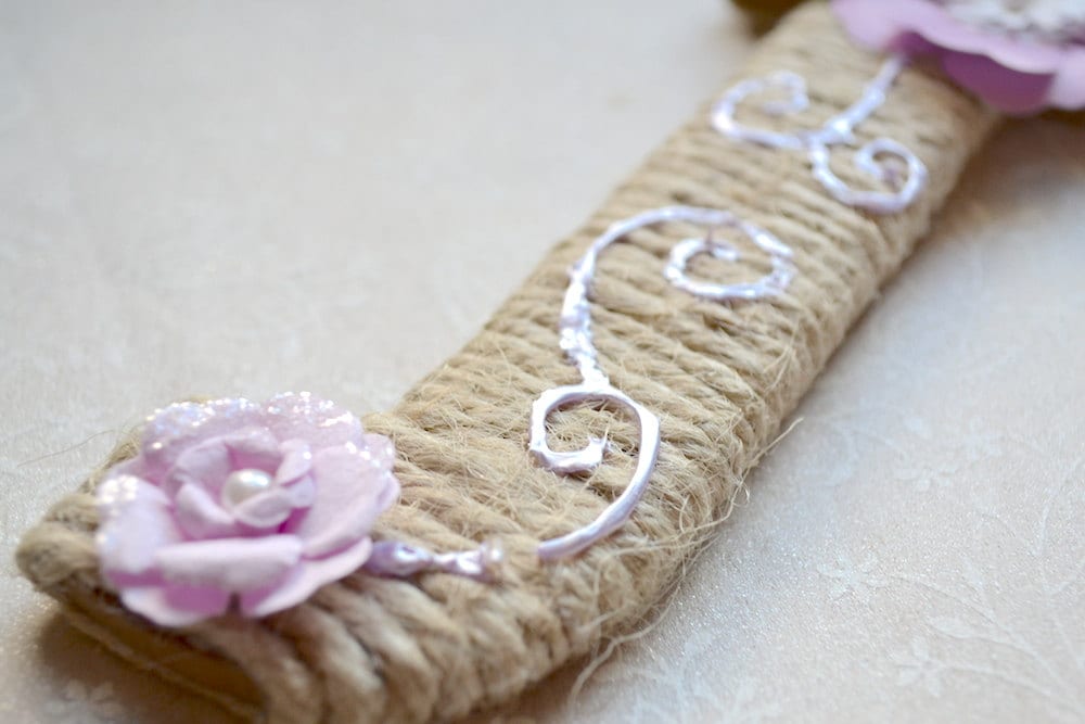 Wall Decor - Room Decor - Letter Decor - Letter Ornament - Jute Letter ...