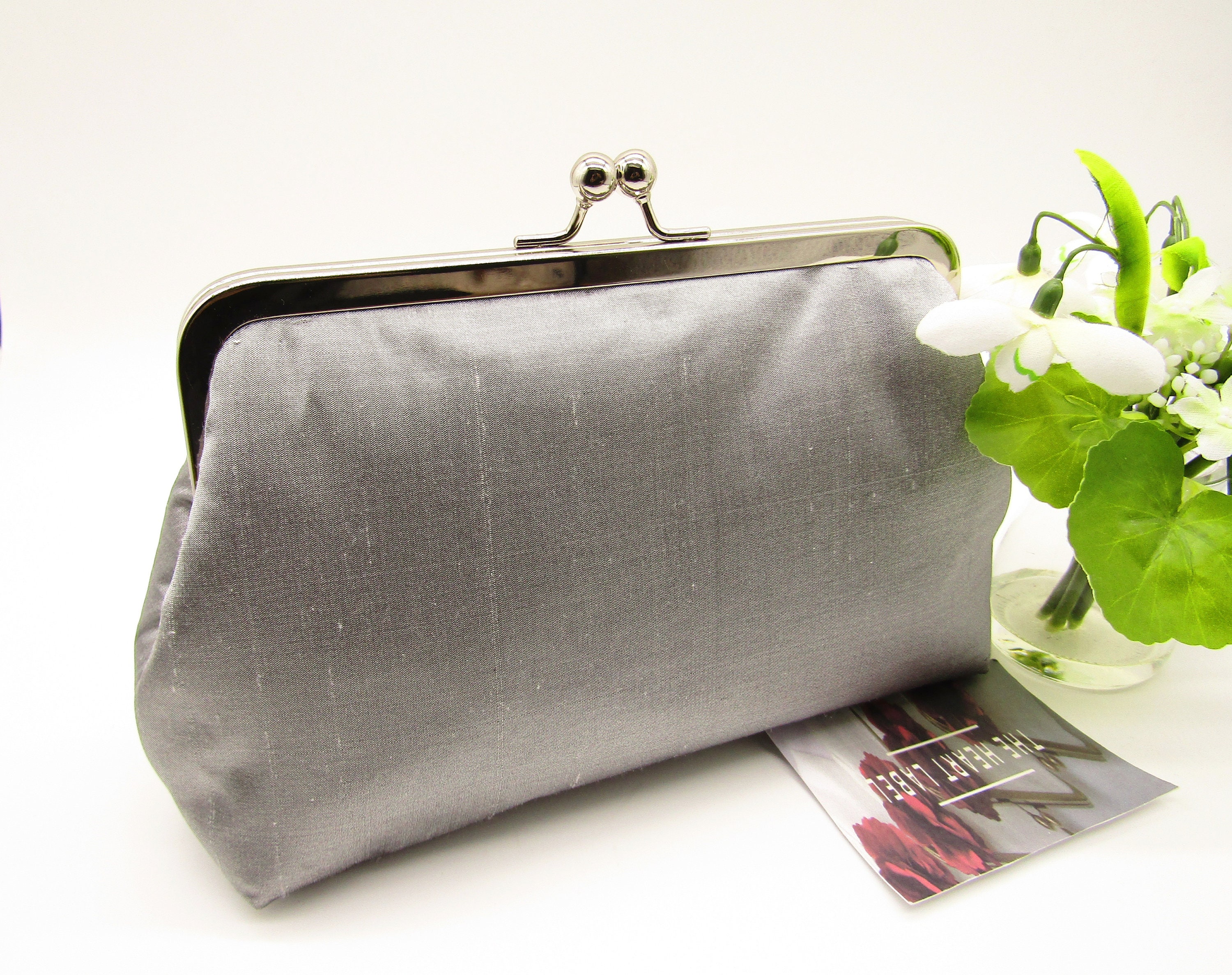 Silver Clutch 