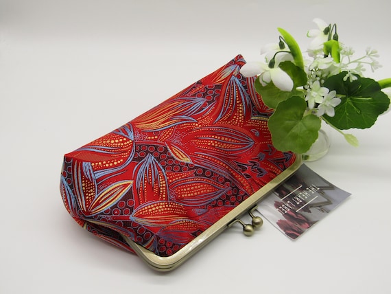 Amazon.com: Red Clutch Bag Bridesmaid Clutch Handmade Vegan Leather Clutch  Purse Gift For Her Evening Bag Vegan Purse Envelope leather Clutch Evening  Clutch : Handmade Products