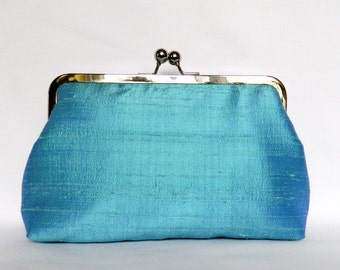 something blue clutch