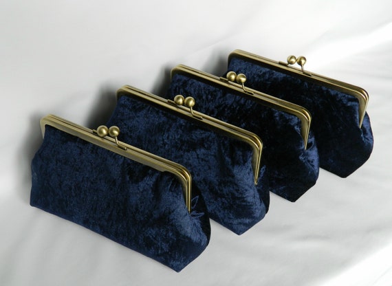 Handmade Clutch Bag envelope Navy blue Grey Red Clutch Purse : Handmade  Products - Amazon.com