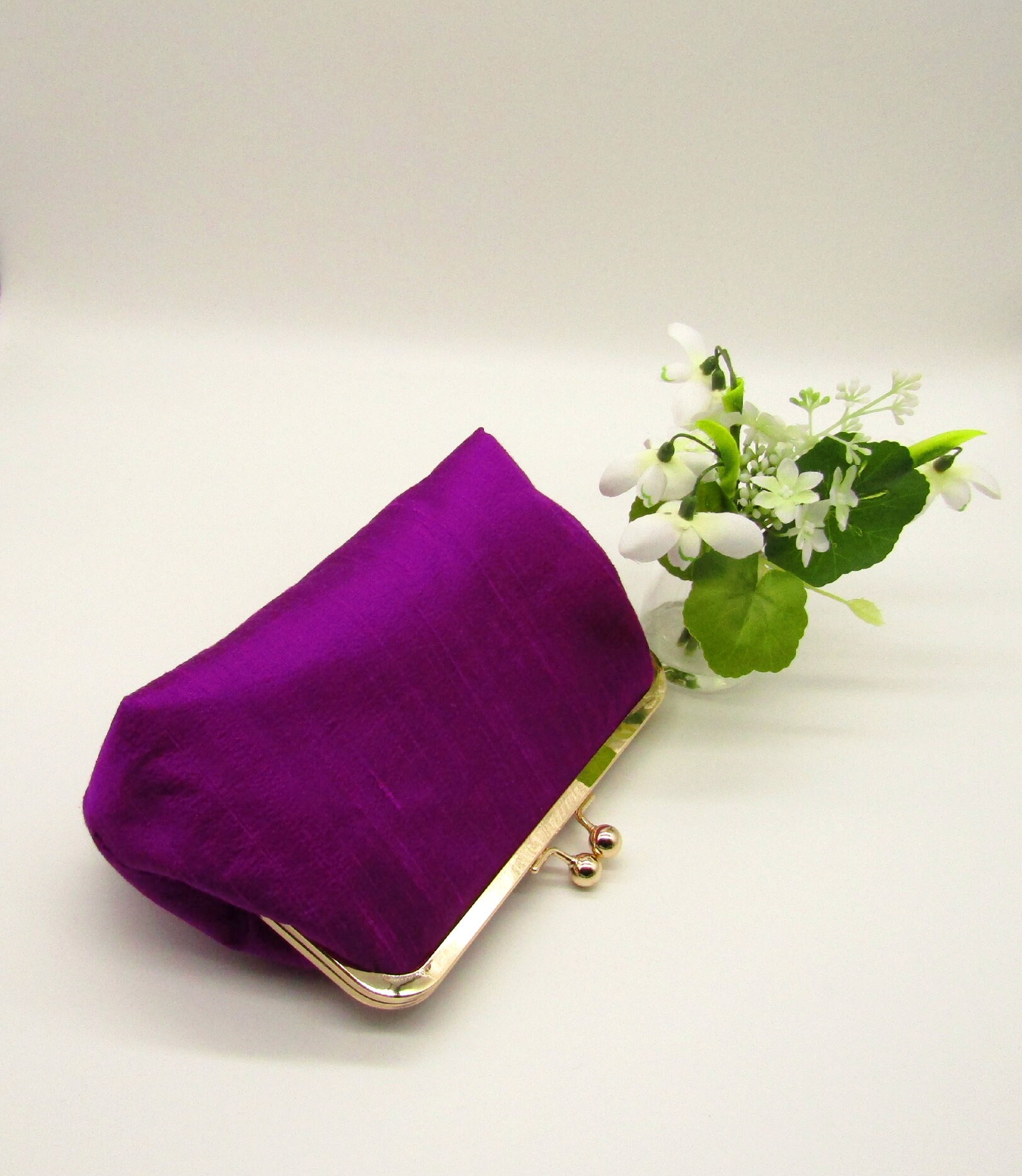 Magenta clutch sale