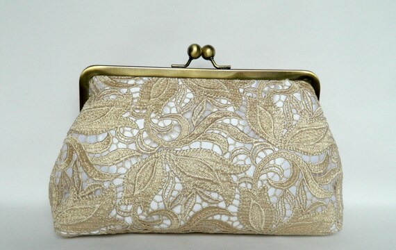 lace clutch bag