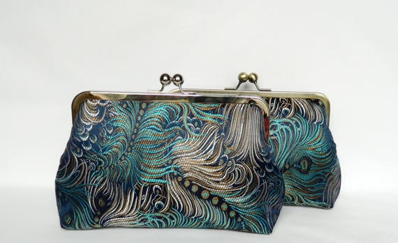 peacock clutch