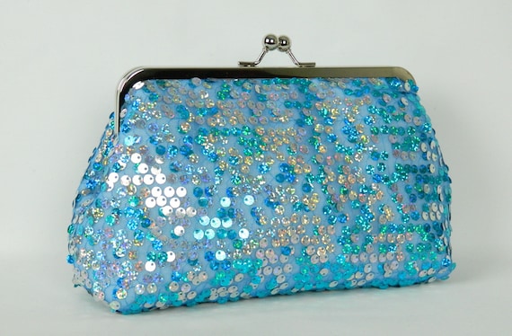 Women Vintage Beaded Sequin Flower Evening Purse Large Clutch Bag with  Handle Wedding Cocktail Party Embroidered Bridal Handbag Small Tote Wallet, Silver - Walmart.com
