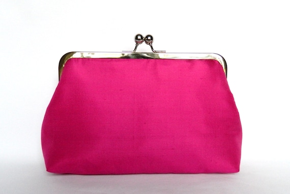 fuschia evening bags