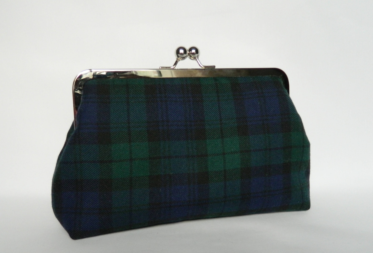 Clutch Purse Tartan Plaid Clutch Purse Framed Clutch Purse Etsy