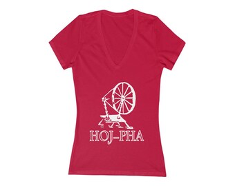 HOJ Women's Short Sleeve V-Neck Tee (Heriones Of Jericho)