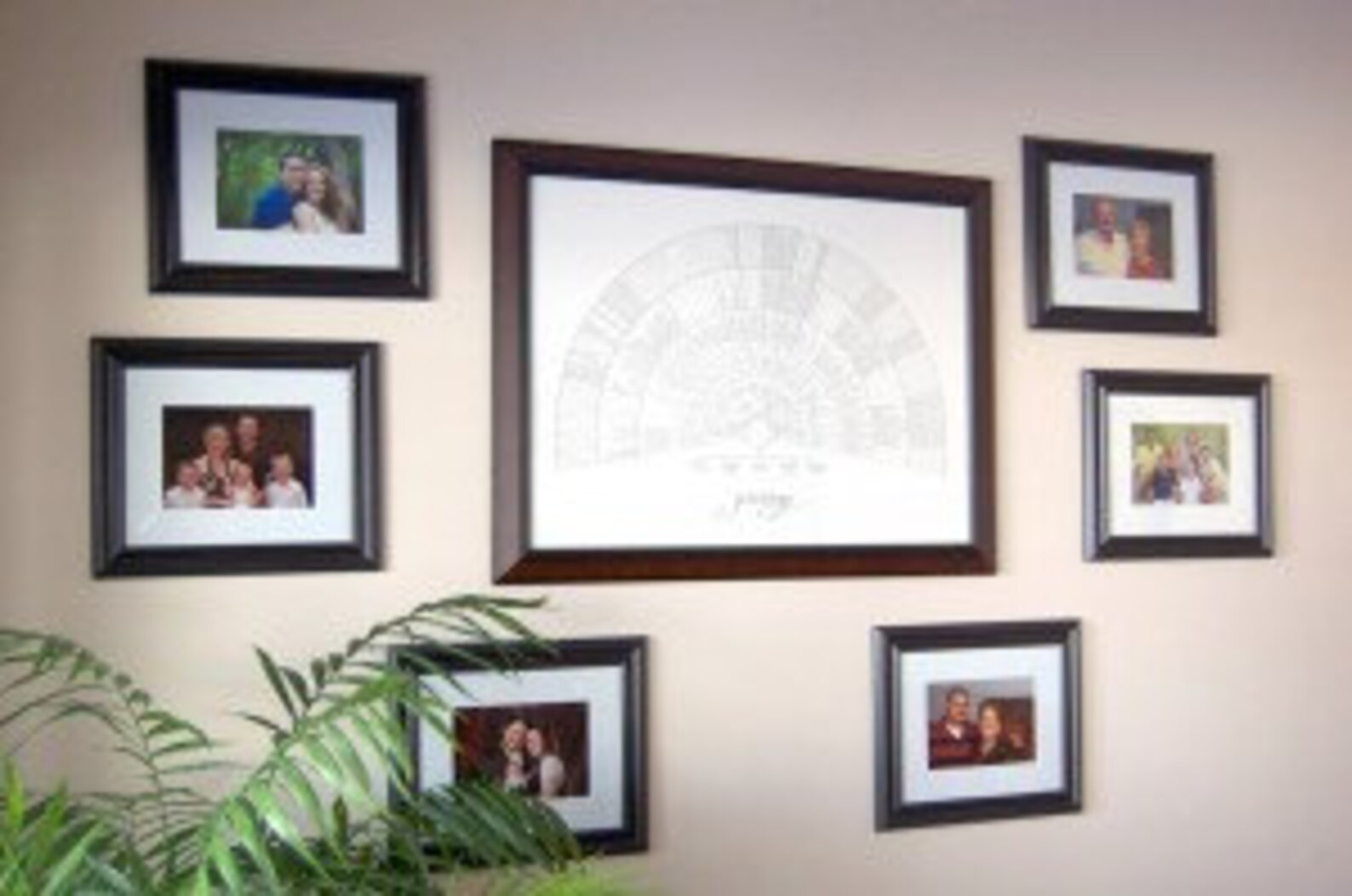 Blank Genealogy Chart Digital File 8 Levels Etsy