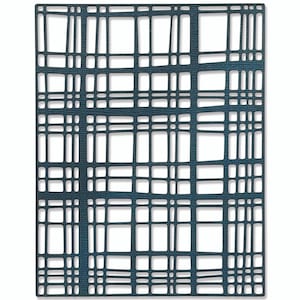 Sizzix Thinlits Dies By Tim Holtz - Simple Plaid
