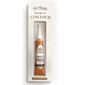Stamperia - Create Happiness - Old Gold Contour Liner