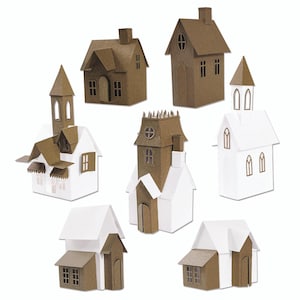 Sizzix Thinlits Dies By Tim Holtz - Village Collection