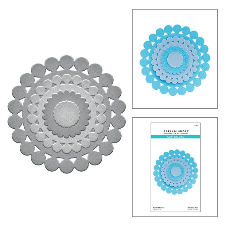 Spellbinders- Nestabilities - Beaded Circles Etched Dies