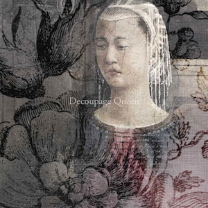 Decoupage Queen - Emergence A4 - Dainty and the Queen