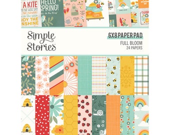Simple Stories - Full Bloom 6X8 Pad