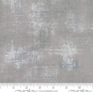Moda Fabric - Grunge Basics Silver - Sold by 1/2 Yard Increments, Cut Continuously