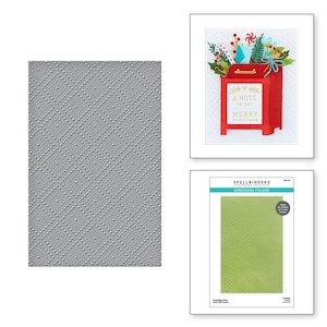 Spellbinders Embossing Folder  - The Celebrate the Season Collection - Dazzling Dots