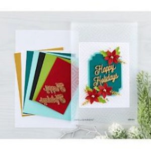 Spellbinders Seasonal Motifs Bonus Card Kit Add On