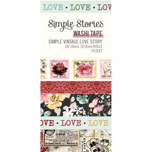 Simple Stories - Simple Vintage Love Stories - Washi Tape