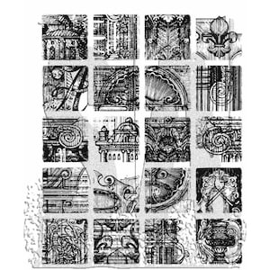 Stampers Anonymous - Creative Blocks Cling Mount Stamps