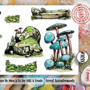 AALL & Create - Forest Accoutrements - Clear Stamp Set A7