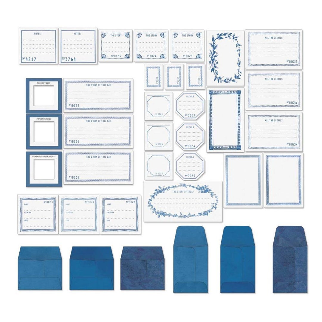 49 and Market - Inkwell Envelope Bits - Color Swatch Essentials - Etsy