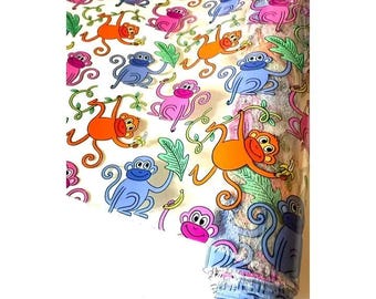 Sassafras Lane  Clear Tpu Vinyl Monkeys