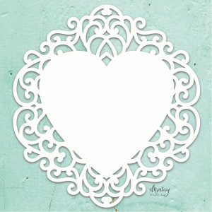 Mintay Papers -  Mintay Chippies - Fancy Heart