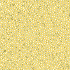 Poppie Cotton - My Favorite Things Delightful Yellow - Sold by 1/2 yard
