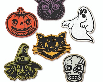 Sizzix Thinlits Dies by Tim Holtz - Retro Halloween