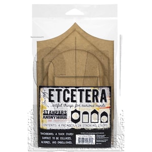 Stampers Anonymous - Tim Holtz Etcetera - Facades