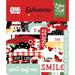 Echo Park Paper - Little Ladybug - Ephemera