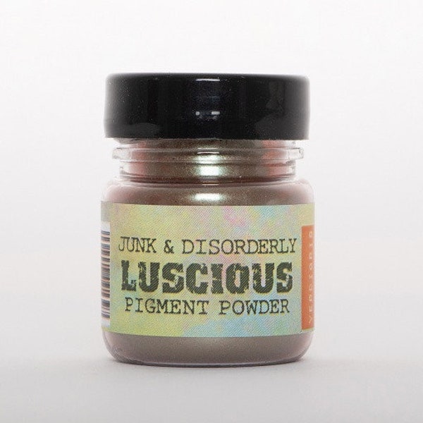 IndigoBlu - Junk & Disorderly Luscious Pigment Powder - Verdigris