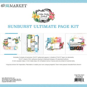 49 and Market - Vintage Artistry Sunburst Ultimate Page Kit