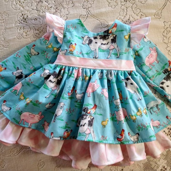 Farm Girl Dress Etsy