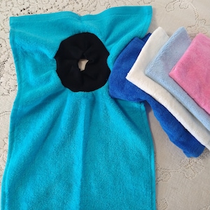 Pull Over Towel Bib Fingertip Towel Size -Choice of Colors - Embroidery Blank - Baby Bib - Drool Bib - Baby Gift