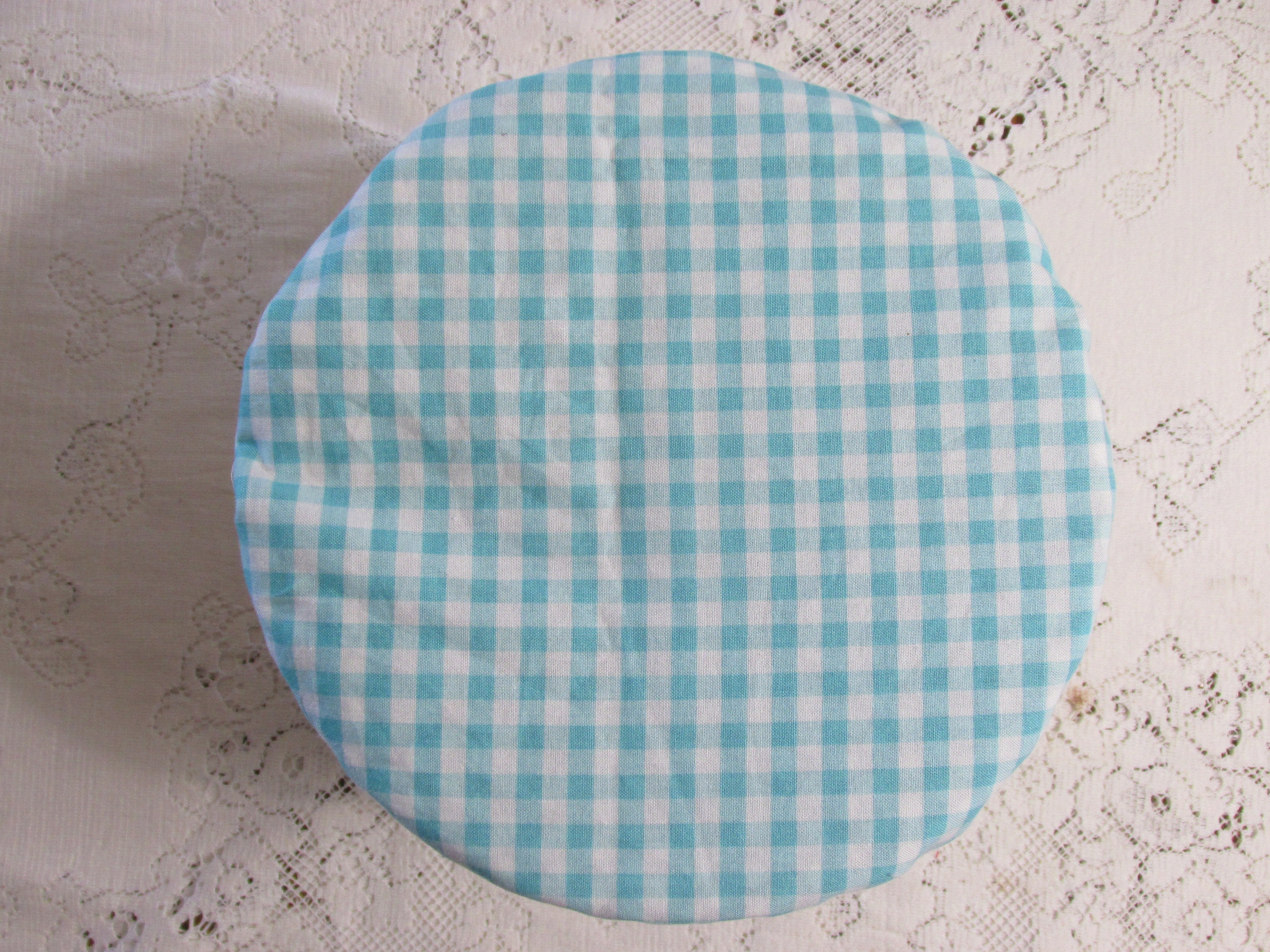 Gray Check Stand Mixer Bowl Cover Reversible -  Israel