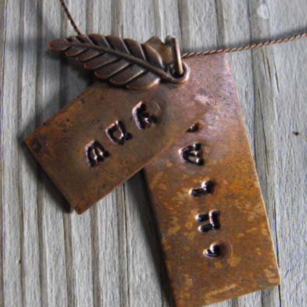 Collar de cobre Shema