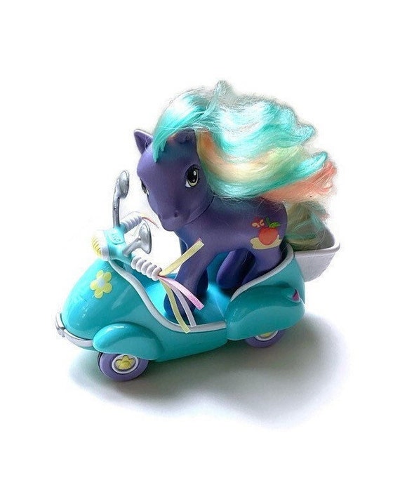 My Little Pony Peach Surprise 2002 hasbro Pawtucket Scooter my Little Pony G3 collectible Toys Etsy Canada