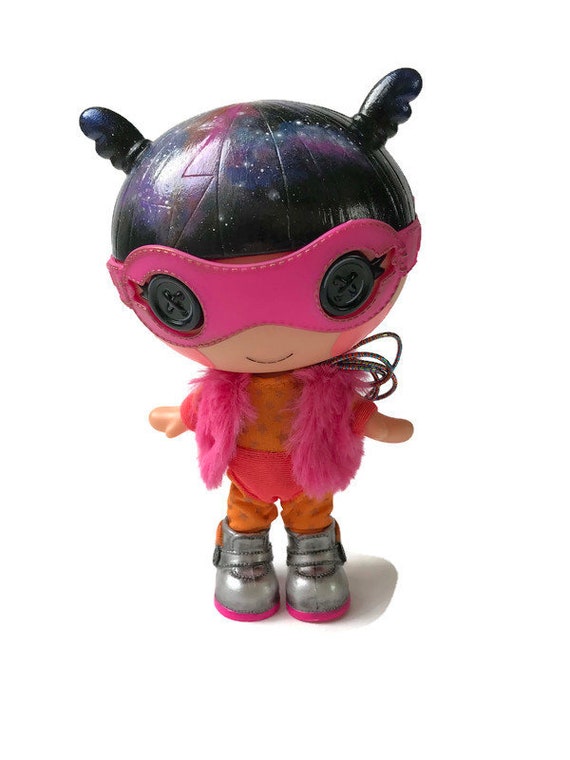 Lalaloopsy Custom Space Doll neon Cyberpunk Lalaloopsy Doll