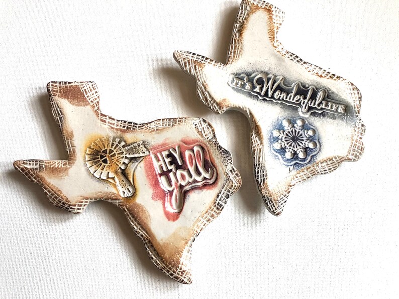 Southwestern Country Western Cowboy Cowgirl Decor Coffee Tea Brown Beverage Set of 2 Blue Red Texas Coasters Rustic Ceramic White
