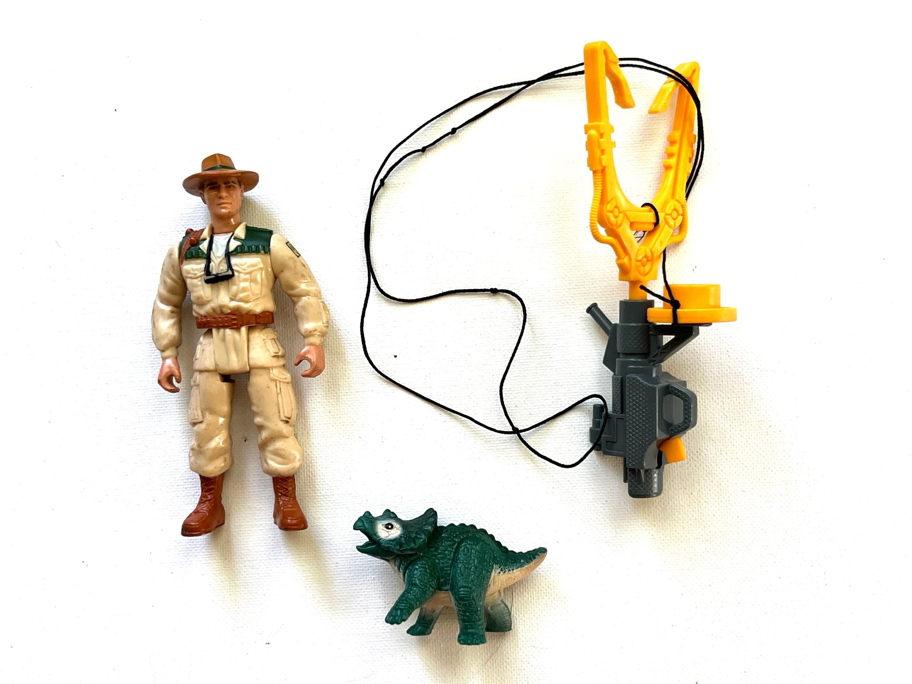 Vintage Jurassic Park the Lost World Eddie Carr Figure Playset