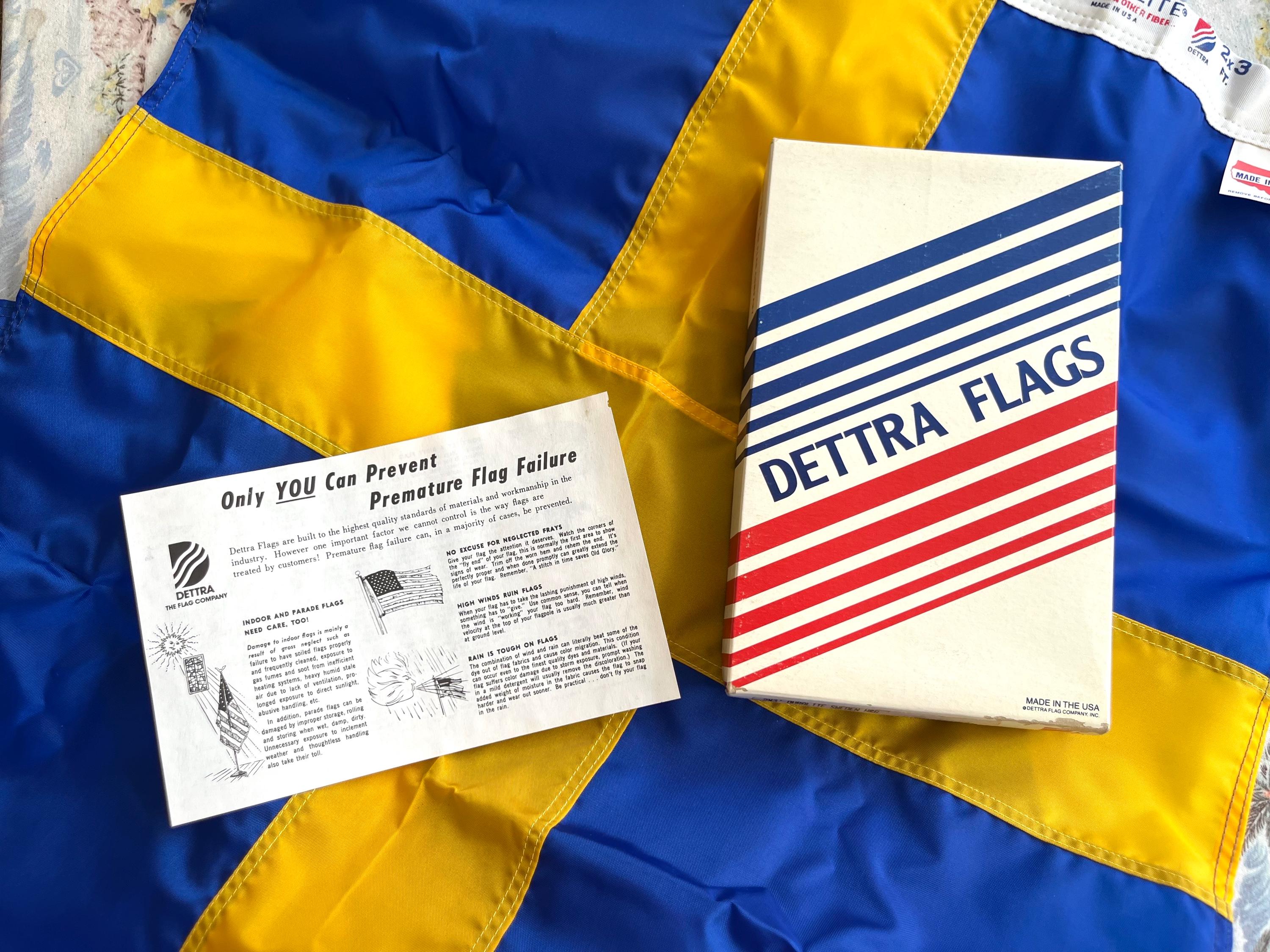 Dettras Flag Vintage - Etsy