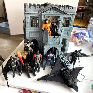 Playset vintage Batman forever kenner 1995 Wayne Manor