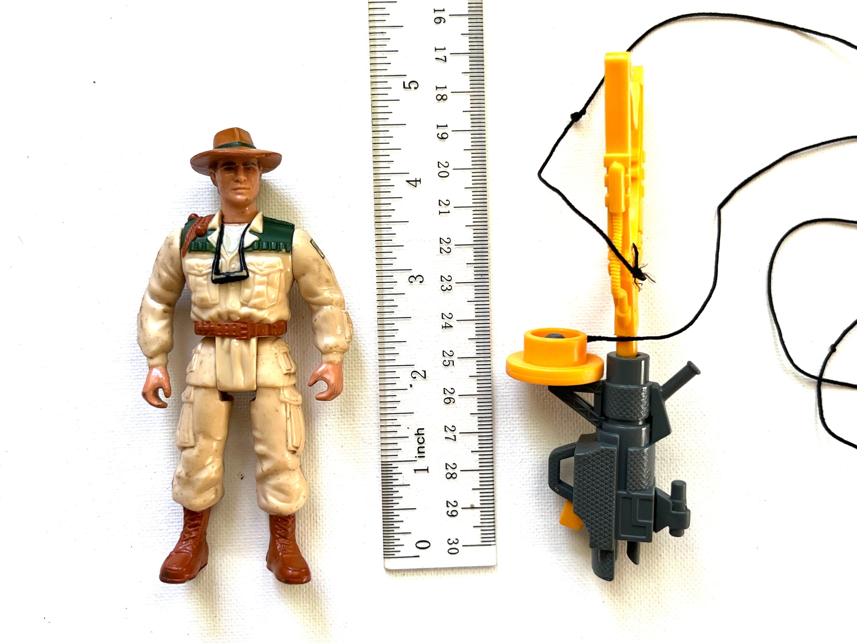 Vintage Jurassic Park the Lost World Eddie Carr Figure Playset